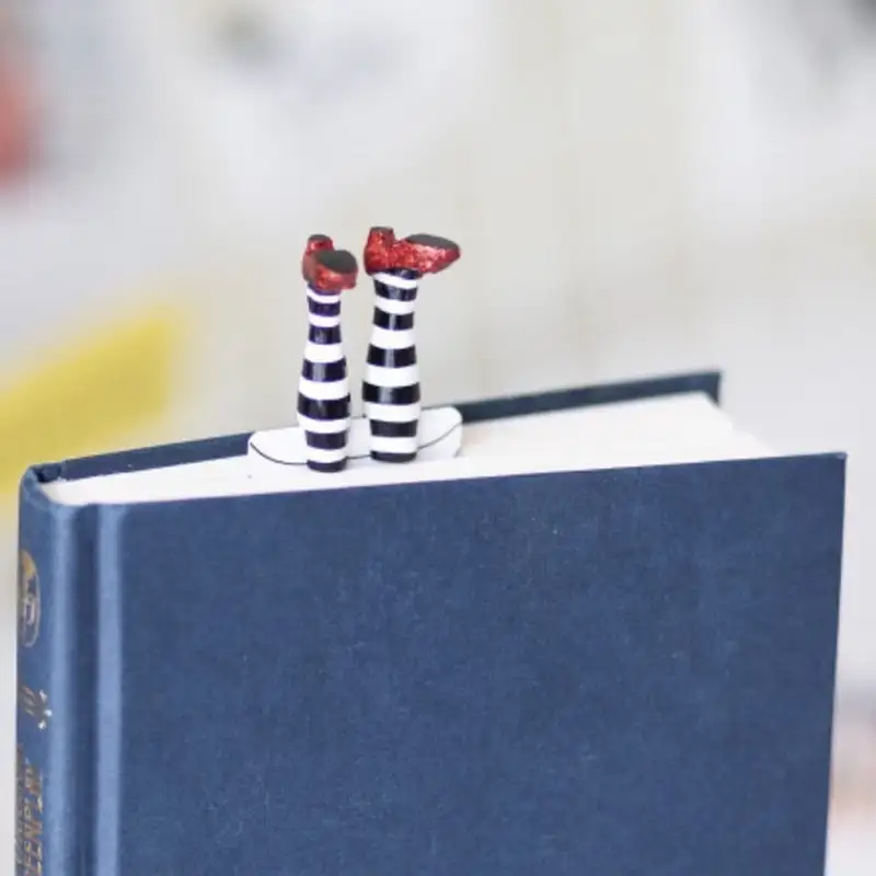 3D Soft Glue Bookmark for Students