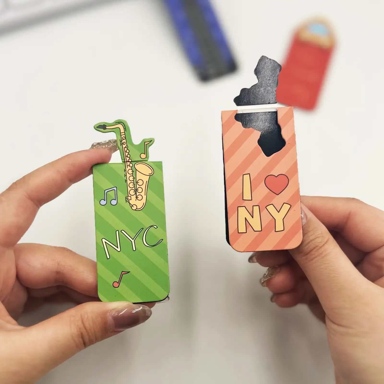 New York City Magnetic Bookmarks