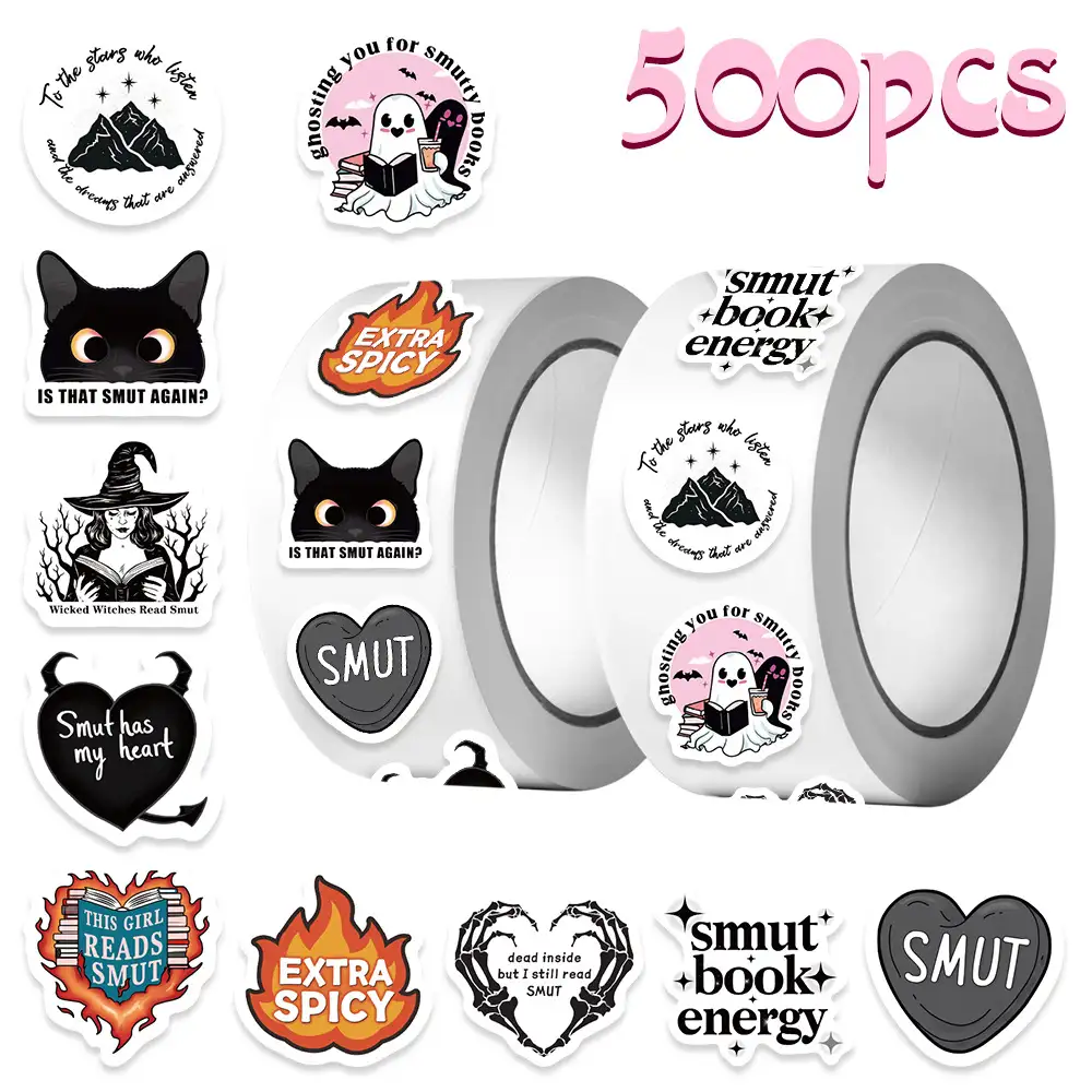 Adult-Themed Sticker Roll for Luggage and Notebooks