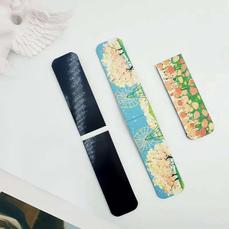Spring Flowers Magnetic Bookmark