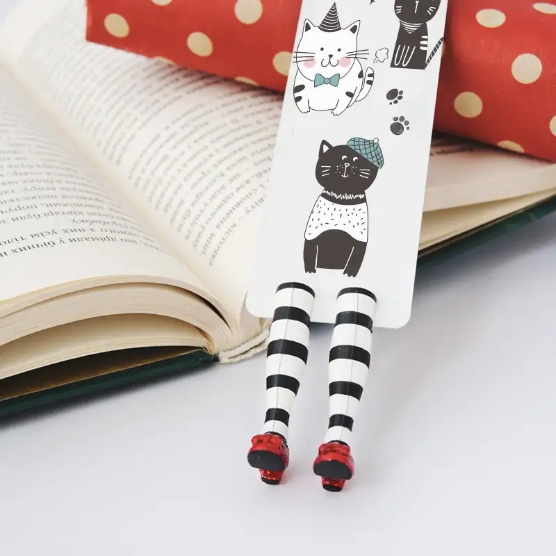 3D Soft Glue Bookmark for Students