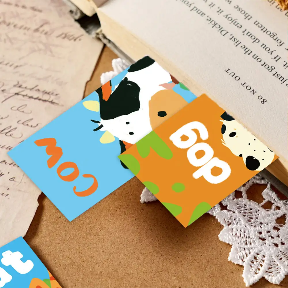 30 Cartoon Animal Graffiti Bookmarks