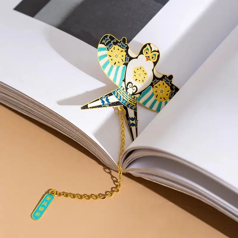 中式金屬書籤禮盒