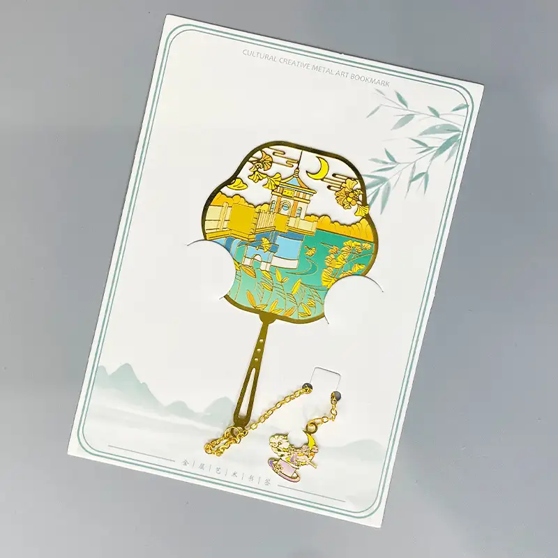 Changbai Mountain Tianchi Scenic Spot Metal Bookmark