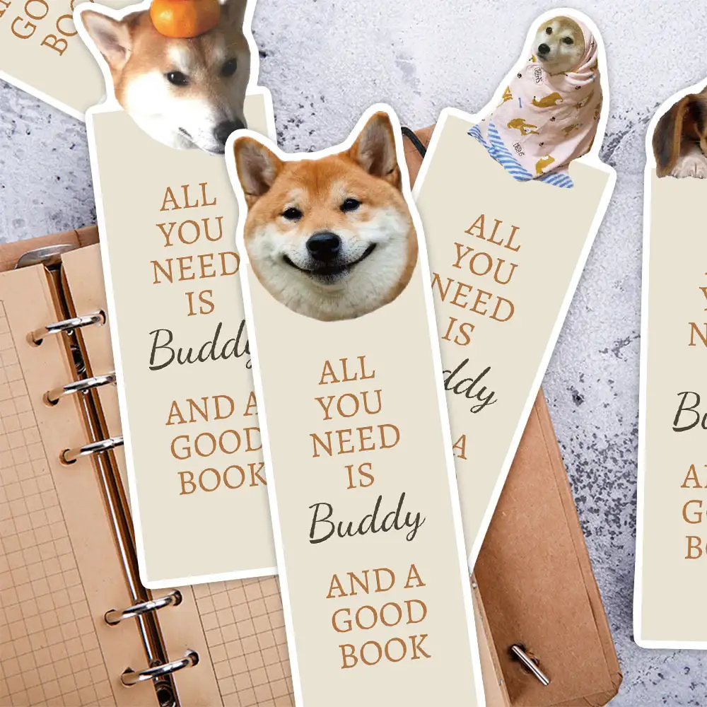 30-Pack Cat Lover Paper Bookmarks