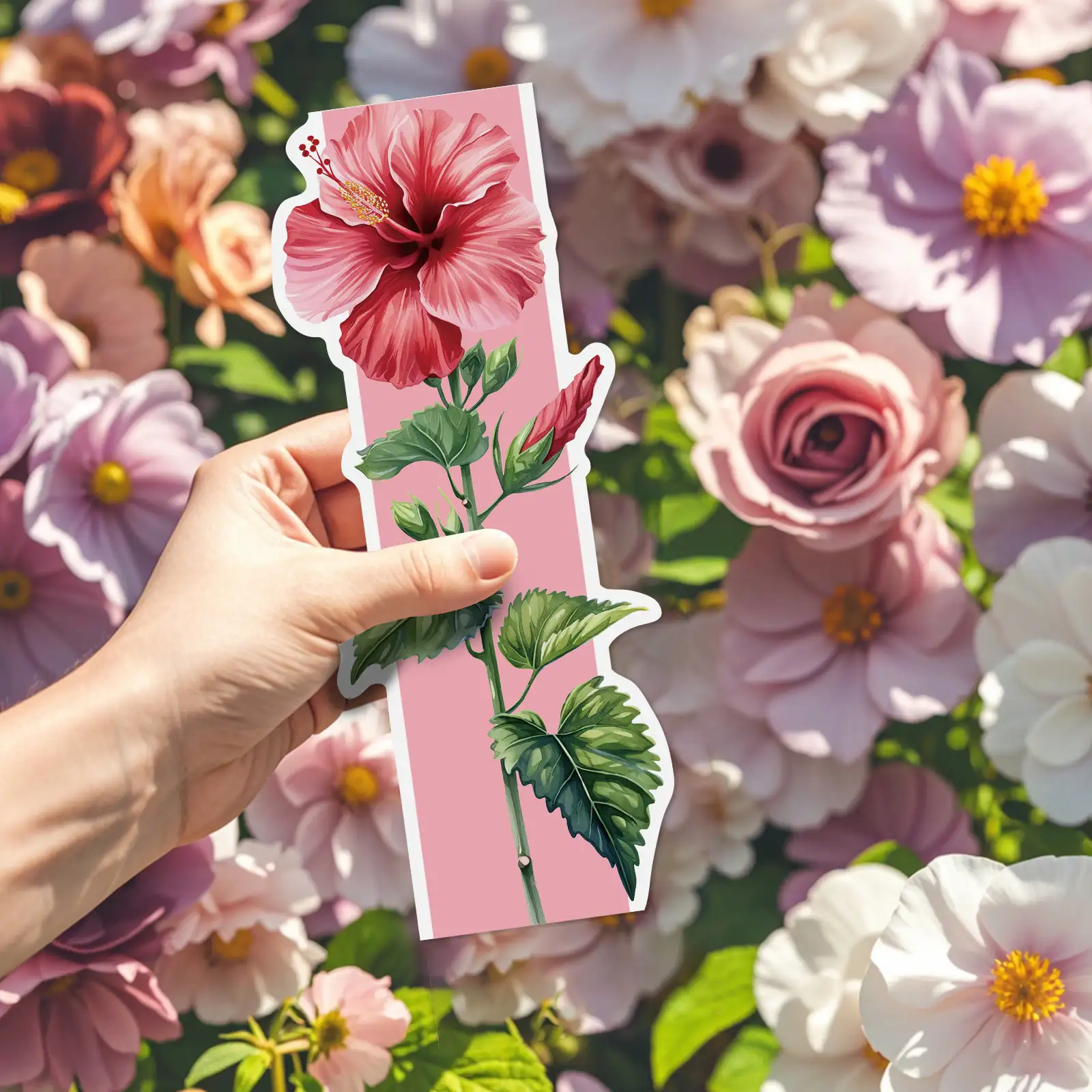 30-Piece Spring Floral Bookmark Set