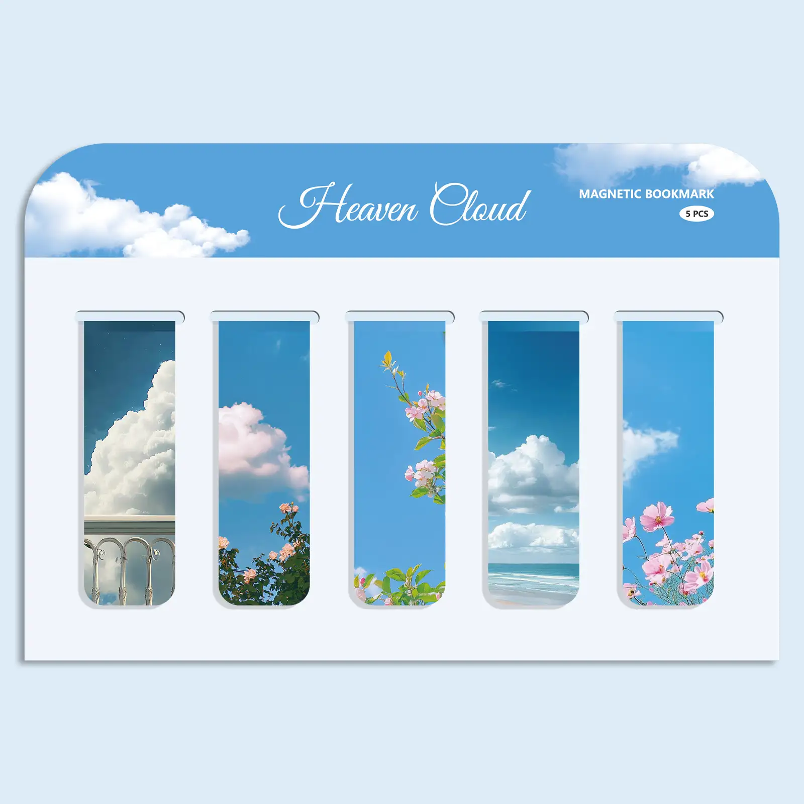 Cloud Magnetic Bookmark