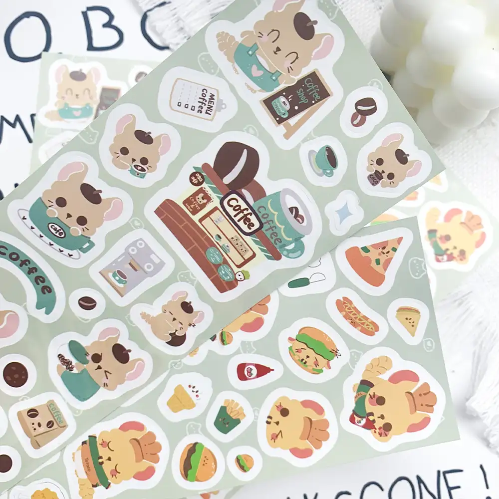 Totoro Decorative Sticker Sheets, 2-Pack