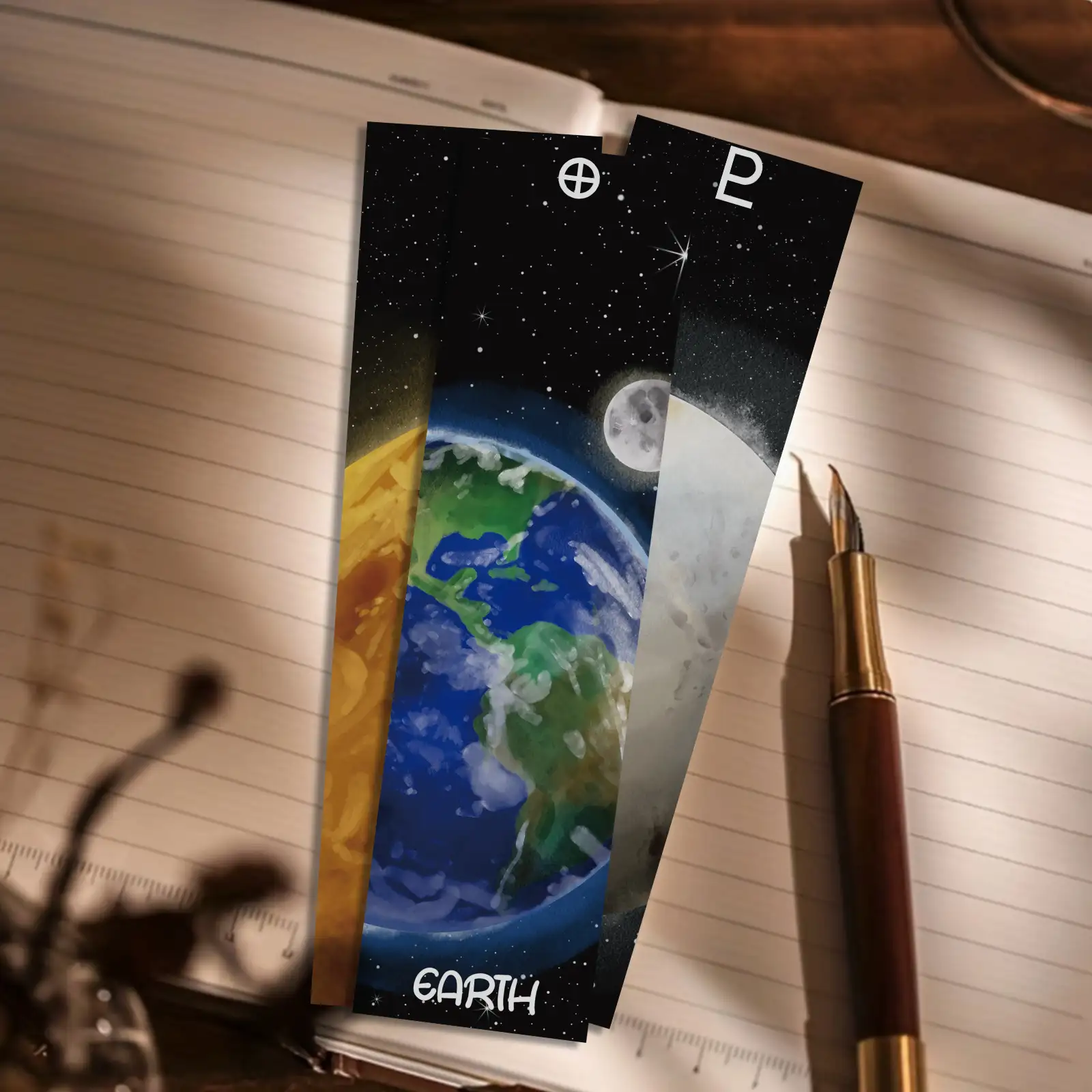 30 Solar System Planet Bookmarks