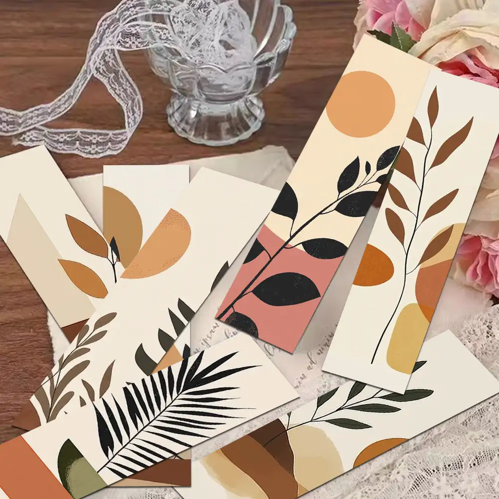 30 Bohemian Bookmark Cards