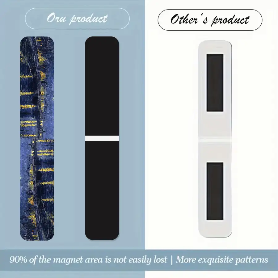 Magnetic Oil Painting Folding Bookmark