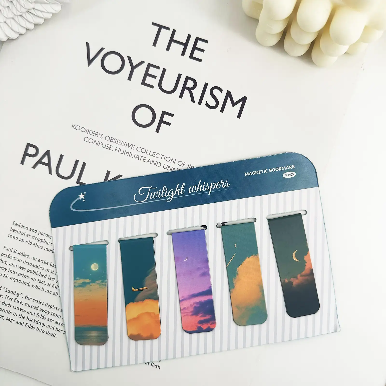 Twilight Art Magnetic Bookmark Clip
