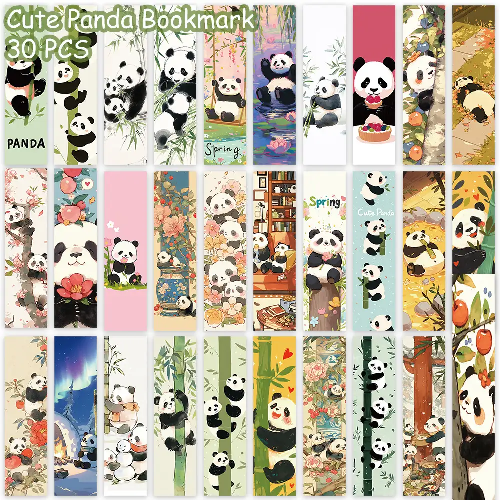 Cute Cartoon Kitten Bookmarks for Kids